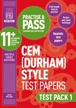 Paperback Practice & Pass 11+ CEM Test Papers Test Book