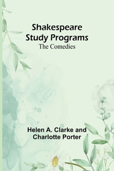 Paperback Shakespeare Study Programs; The Comedies Book