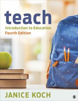 Paperback Teach: Introduction to Education Book