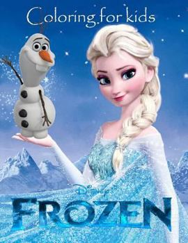 Paperback Coloring for Kids Frozen Book