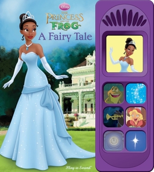 Hardcover Disney THE PRINCESS AND THE FROG - A FAIRY TALE Play-a-Sound Book