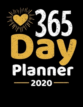 Paperback 365 Day Planner 2020: One Year Daily Planner For Daily Reflection & Activities Book