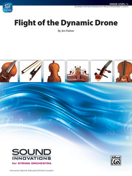 Paperback Flight of the Dynamic Drone: Conductor Score & Parts Book