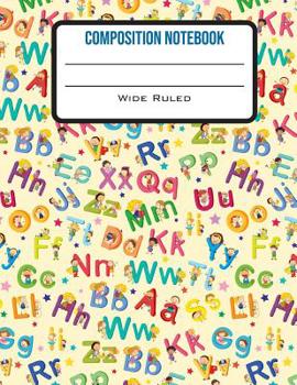 Paperback Composition Notebook Wide Ruled: Cute Llama & Rainbows Back to School Composition Book for Students Book