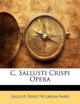 Paperback C. Sallusti Crispi Opera [Latin] Book