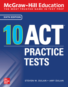 Paperback McGraw-Hill Education: 10 ACT Practice Tests, Sixth Edition Book