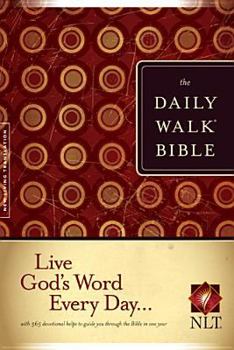 Hardcover The Daily Walk Bible NLT Book