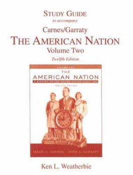 Paperback The American Nation Study Guide: Volume Two Book