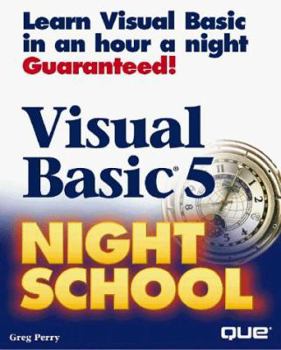 Paperback Visual Basic 5 Night School (3rd Edition) Book