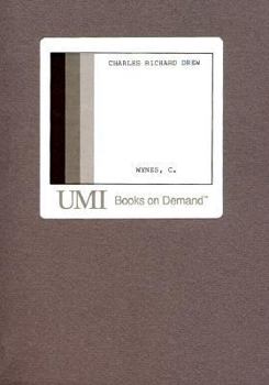 Hardcover Charles Richard Drew: The Man and the Myth (Blacks in the New World) Book