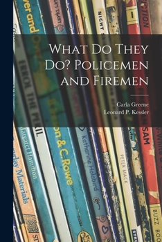Paperback What Do They Do? Policemen and Firemen Book