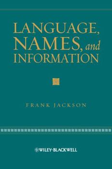 Hardcover Language, Names, and Information Book