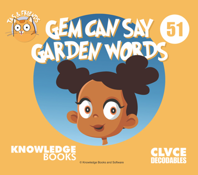 Paperback Gem Can Say Garden Words: Book 51 Book