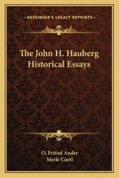 Paperback The John H. Hauberg Historical Essays Book