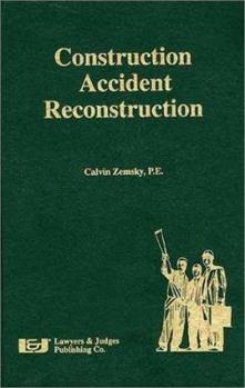 Hardcover Construction Accident Reconstruction Book