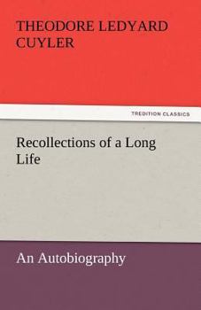Paperback Recollections of a Long Life Book