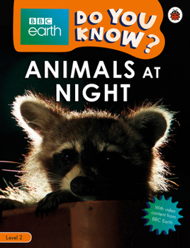 Paperback Do You Know? Level 2 - BBC Earth Animals at Night Book