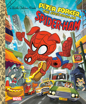 Hardcover Spider-Ham Little Golden Book (Marvel Spider-Man) Book