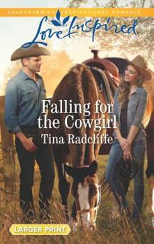 Mass Market Paperback Falling for the Cowgirl [Large Print] Book