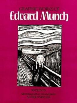 Paperback Graphic Works of Edvard Munch Book