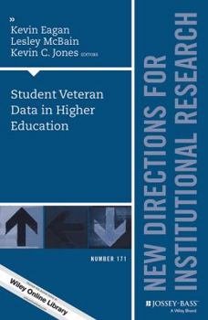 Paperback Student Veteran Data in Higher Education: New Directions for Institutional Research, Number 171 Book