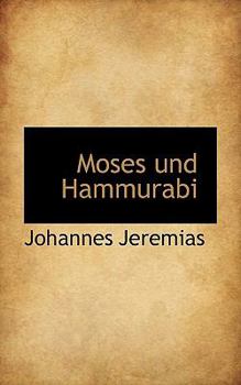 Paperback Moses und Hammurabi [German] Book