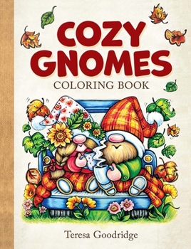 Paperback Cozy Gnomes Coloring Book