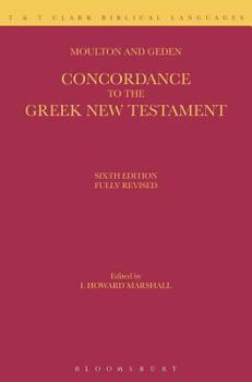 Hardcover A Concordance to the Greek New Testament Book