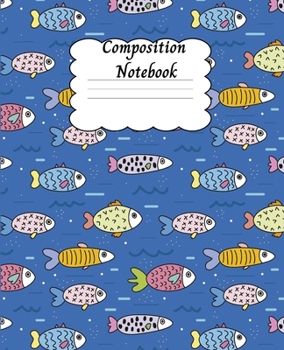 Paperback Composition Notebook: Amazing Wide Ruled Paper Notebook Journal - Wide Blank Lined Workbook for Teens, Kids, Boys and Girls with Cute Design Book