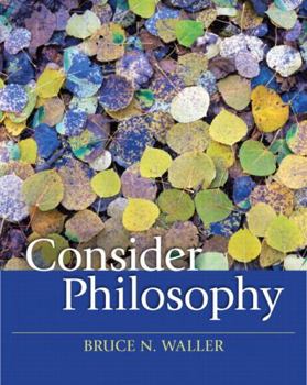 Hardcover Consider Philosophy Book