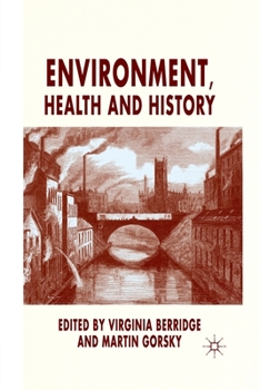 Paperback Environment, Health and History Book