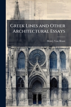 Paperback Greek Lines and Other Architectural Essays Book