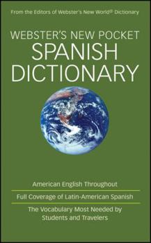 Paperback Webster's New Pocket Spanish Dictionary Book