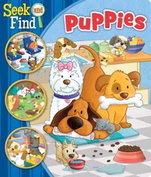 Board book Seek and Find Puppies Book