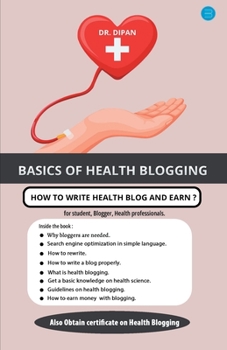 Paperback Basics of Health Blogging Book