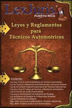 Paperback Leyes y Reglamentos para Técnicos Automotrices. [Spanish] Book