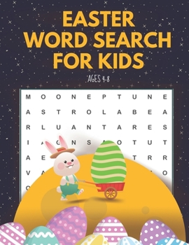 Paperback Easter Word Search for Kids Ages 4-8: A Fun Kid Workbook Game For Learning Book