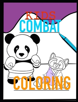 Paperback Kids Combat Coloring Book