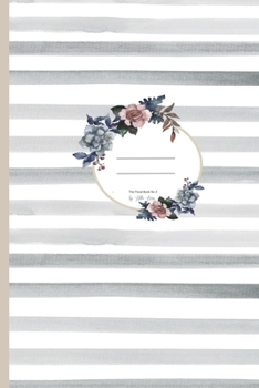 Paperback Notes &#10045; The Floral Book No 3 by Hilla May: Notizbuch mit 50 Seiten &#10045; 15,24 x 22,86 cm &#10045; liniert &#10045; Papier: cream &#10045; C [German] Book