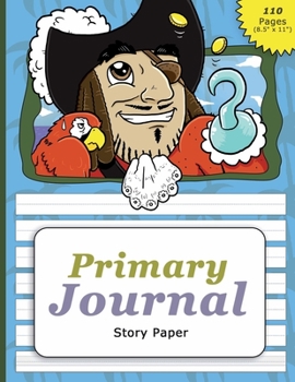 Paperback Primary Journal: Story Paper Book