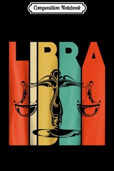 Composition Notebook: Vintage Style Libra  Journal/Notebook Blank Lined Ruled 6x9 100 Pages
