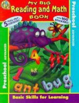 Paperback My Big Reading and Math Book: Preschool-Advanced Book