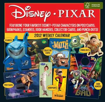 Calendar Disney Pixar Weekly Calendar Book