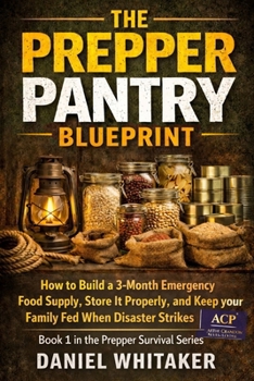 Paperback The Prepper Pantry Blueprint. No 1 in the Prepper Survival Series Book
