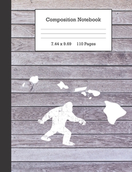 Composition Notebook: Bigfoot and Hawaii Journal
