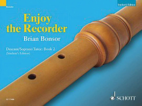 Paperback Enjoy the Recorder: Descant Tutor 2 Book