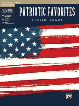 Paperback Patriotic Favorites Instrumental Solos: Book & Online Audio Book