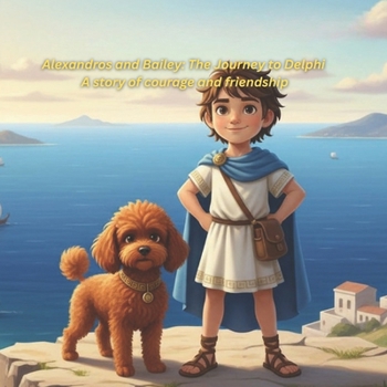 Alexandros and Bailey The Journey to Delphi” + “A story of courage and friendship