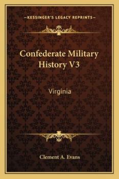 Paperback Confederate Military History V3: Virginia Book