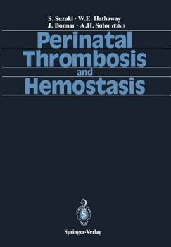 Paperback Perinatal Thrombosis and Hemostasis Book